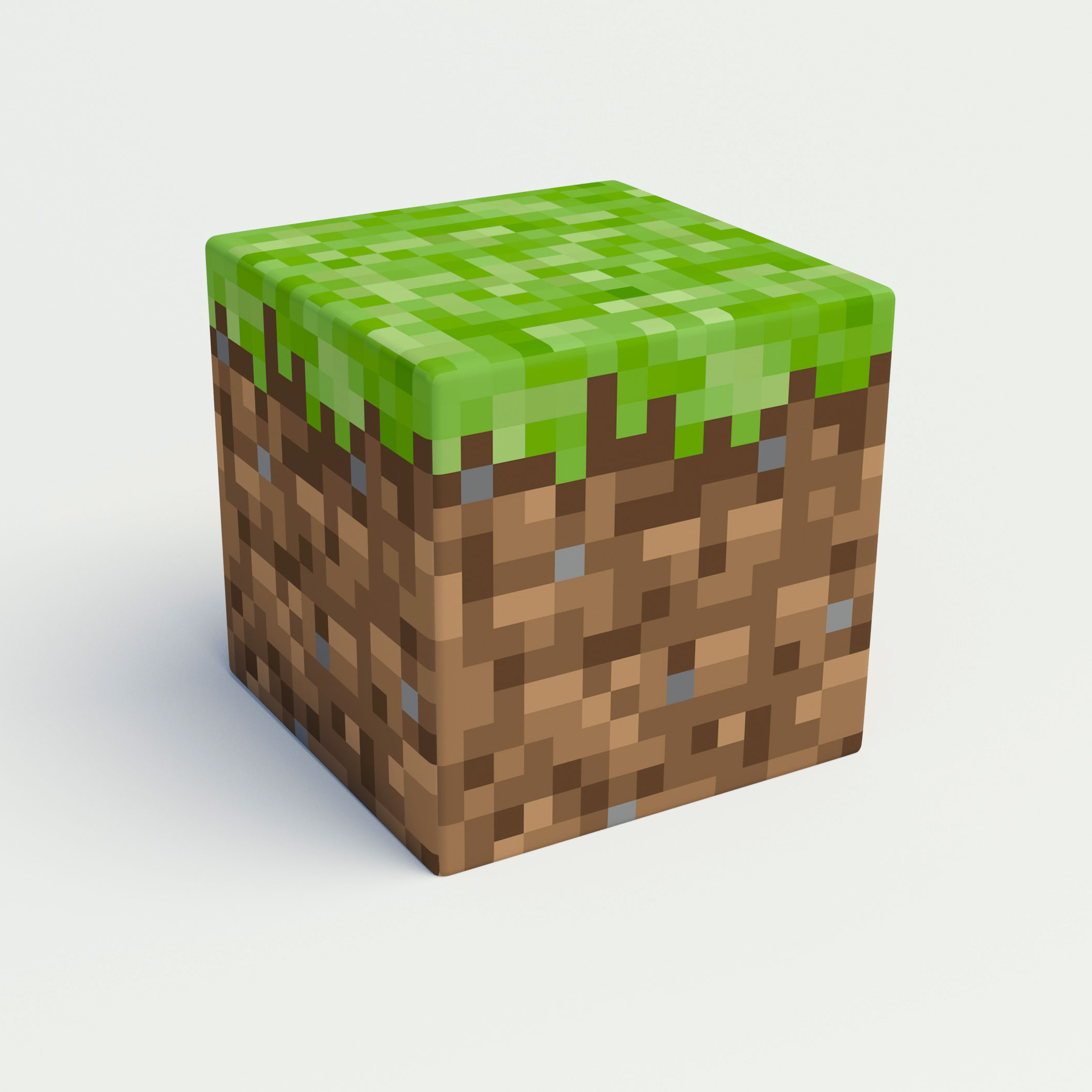 Minecraft Grass Cube | PSCube.com