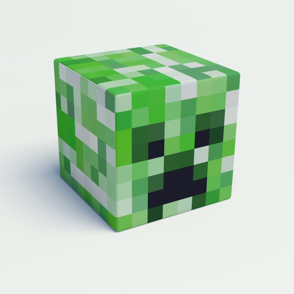Creeper Face Cube | PSCube.com.