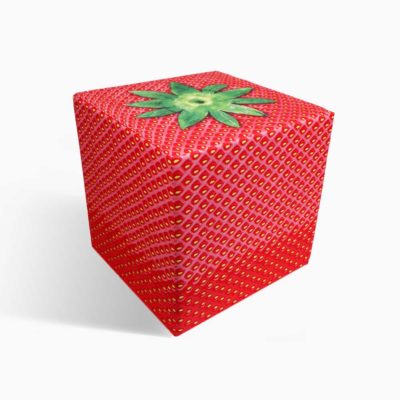 Strawberry cube