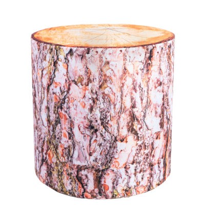 2019-feb-15-Red pine Cylinder on white background